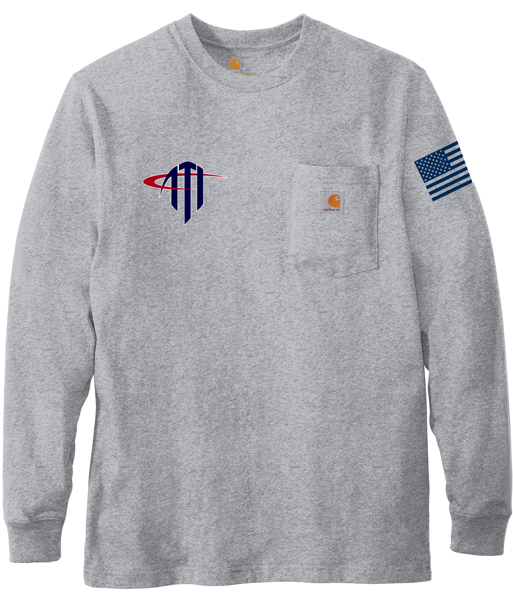 ATI Company Carhartt Long Sleeve Pocket Tee