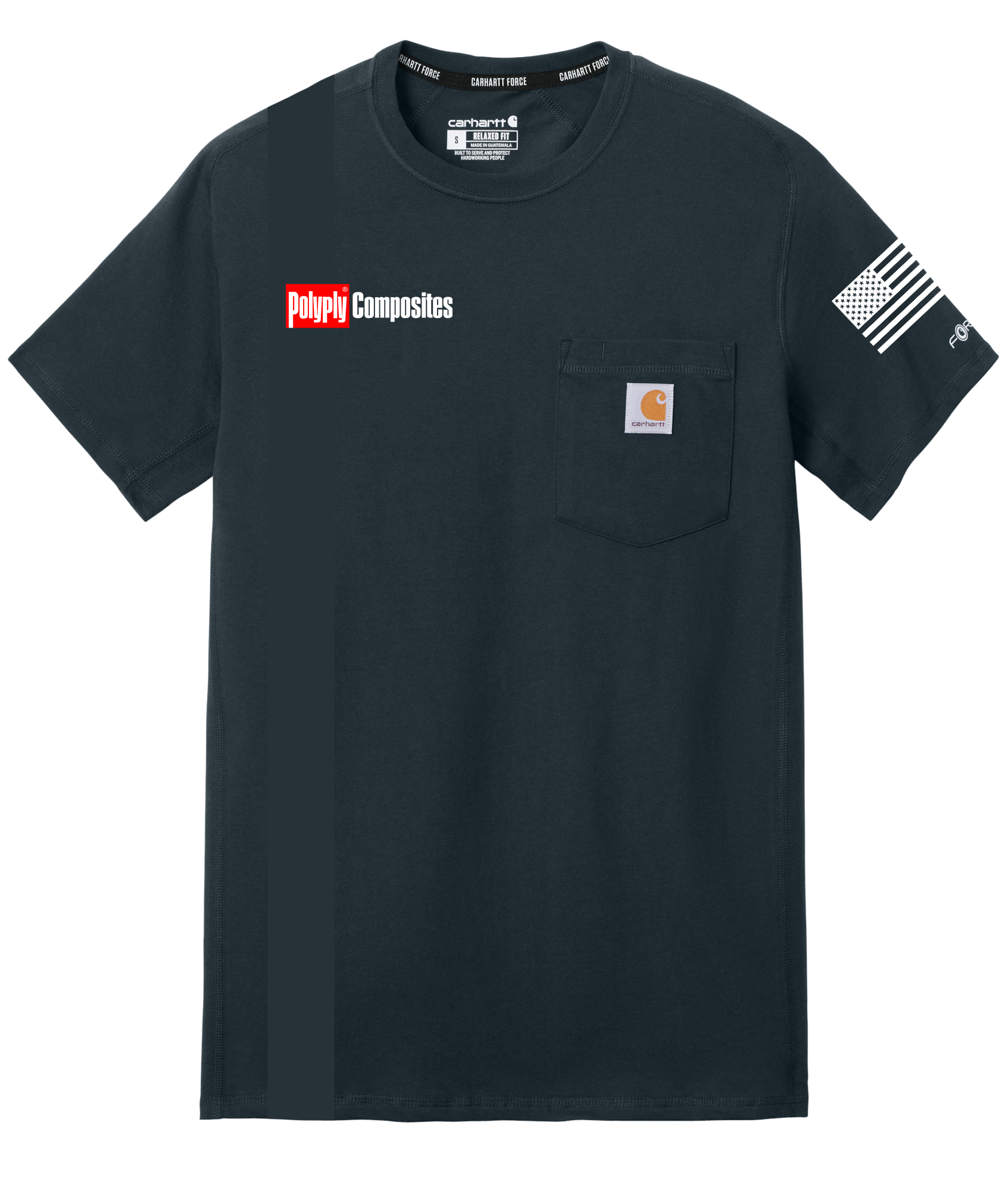 PolyPly Composites Carhartt Short Sleeve Pocket Tee