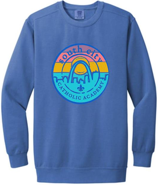 SCCA LG Comfort Colors Crewneck