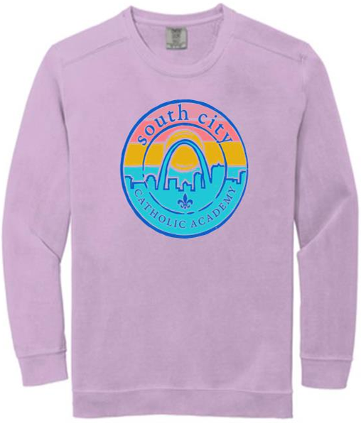 SCCA LG Comfort Colors Crewneck