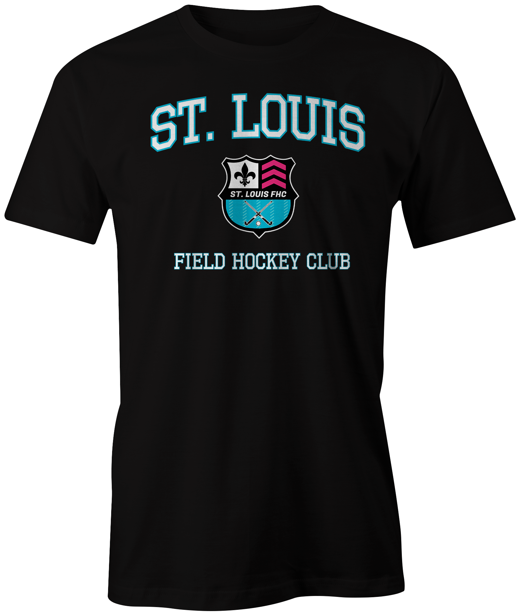FHC St. Louis Apparel STL Sports Hockey Team Shop Blues Novelty Missouri Discount Sale Best Price athlete athletic fanatics rally house sporty ice rink goal Black white blue field hockey