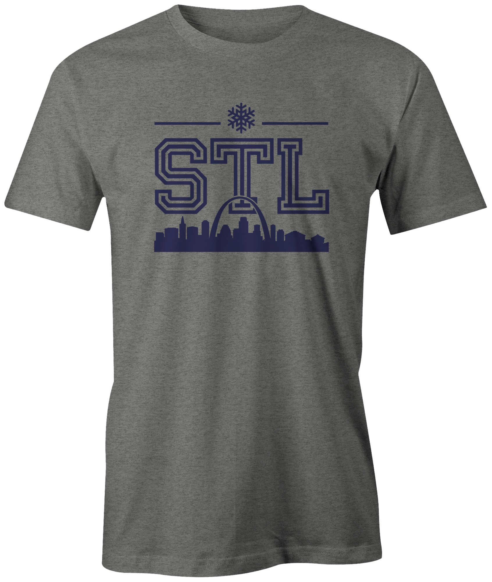 st louis brand t-shirt tee regal throwback vintage authentic series six arch apparel  fleur de lis blues cardinals missouri arch fair winter snowflake cozy tees skyline celebrate