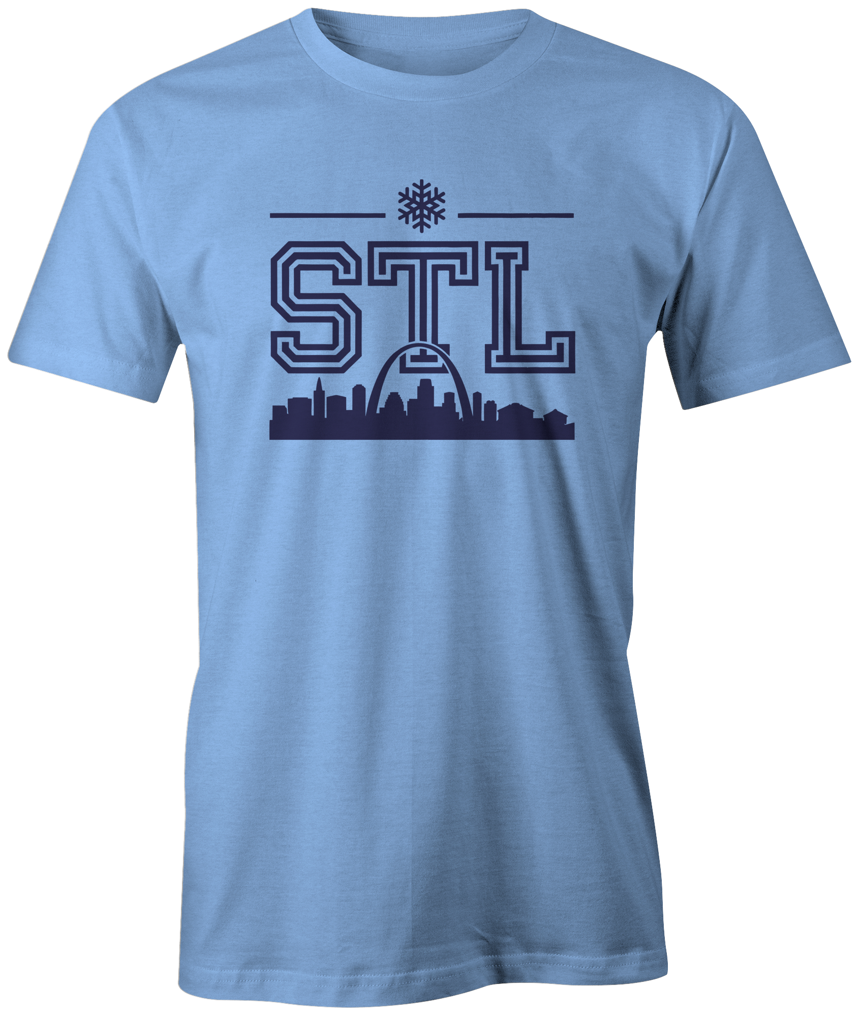 st louis brand t-shirt tee regal throwback vintage authentic series six arch apparel  fleur de lis blues cardinals missouri arch fair winter snowflake cozy tees skyline celebrate