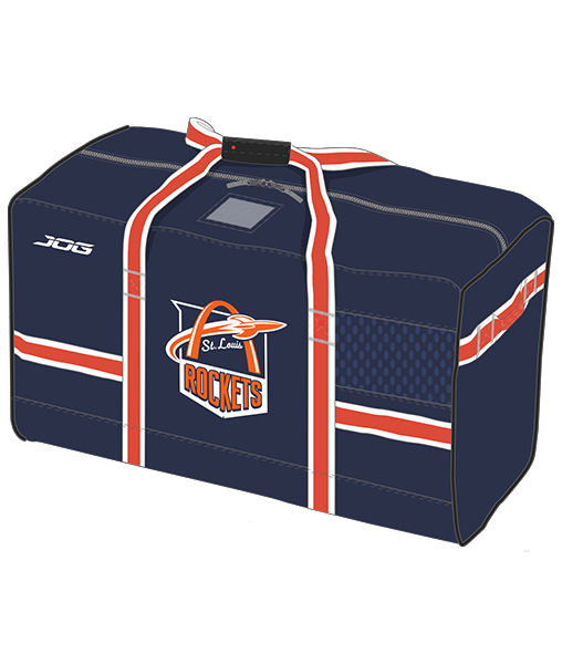 Rockets St. Louis Apparel STL Sports Hockey Team Shop Blues Novelty Missouri Discount Sale Best Price athlete athletic fanatics rally house sporty ice rink goal navy blue orange arch