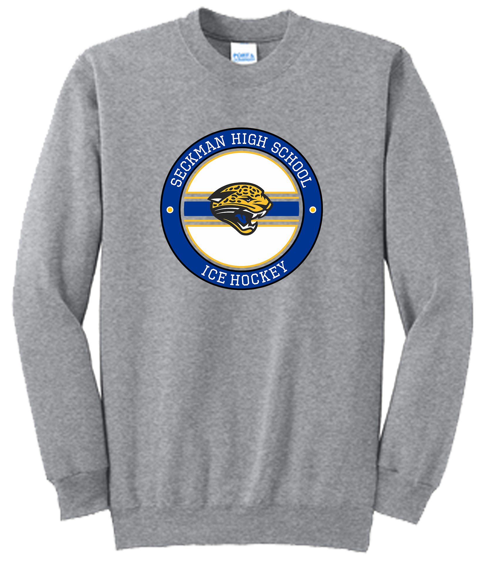 Jaguars St. Louis Apparel STL Sports Hockey Team Shop Blues  Novelty Missouri Seckman Discount Sale Best Price athlete athletic fanatics rally house sporty ice rink  goal gray gry blue white