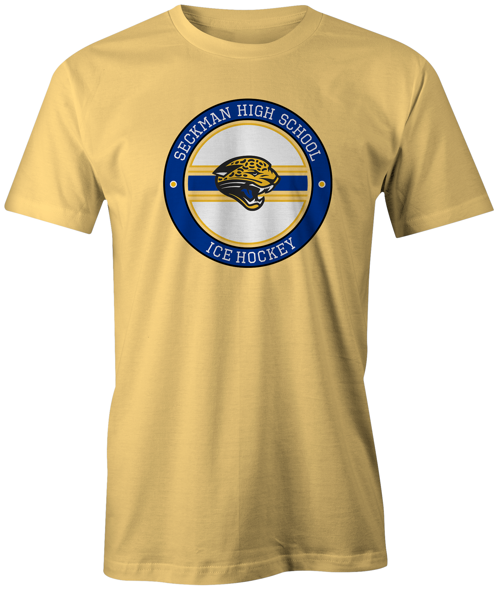 Jaguars St. Louis Apparel STL Sports Hockey Team Shop Blues  Novelty Missouri Seckman Discount Sale Best Price athlete athletic fanatics rally house sporty ice rink  goal gold blue white