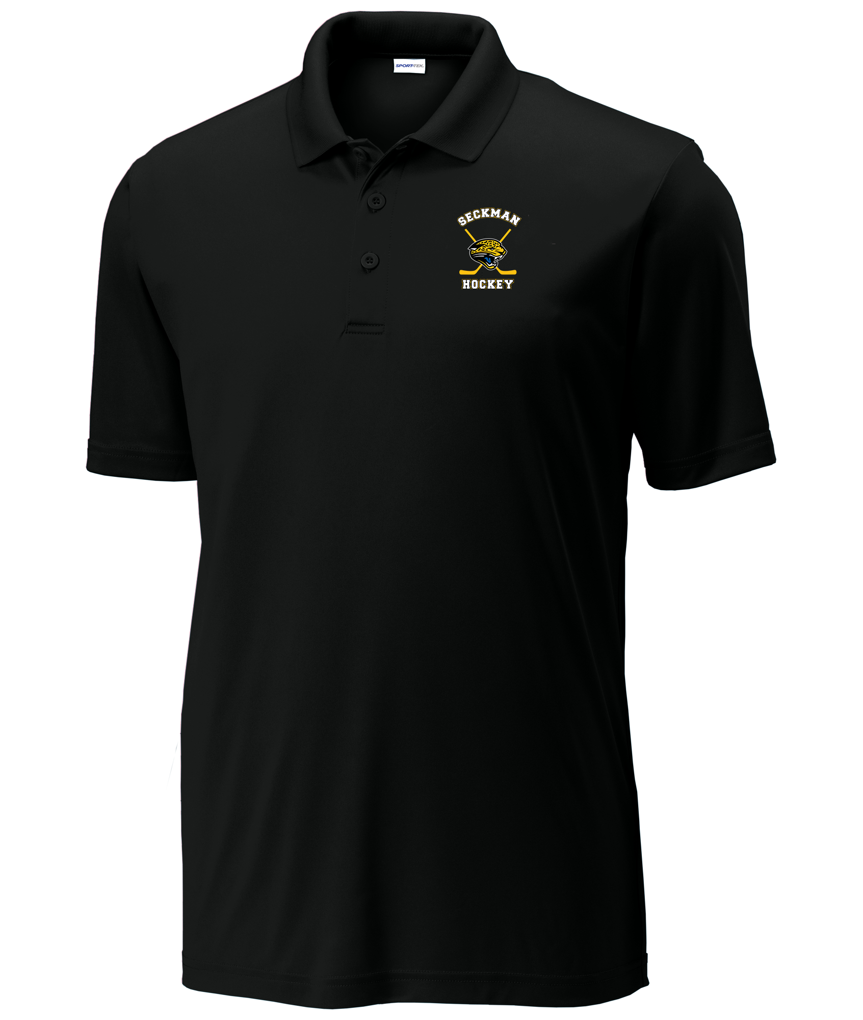 Jaguars St. Louis Apparel STL Sports Hockey Team Shop Blues  Novelty Missouri Seckman Discount Sale Best Price athlete athletic fanatics rally house sporty ice rink  goal Black polo