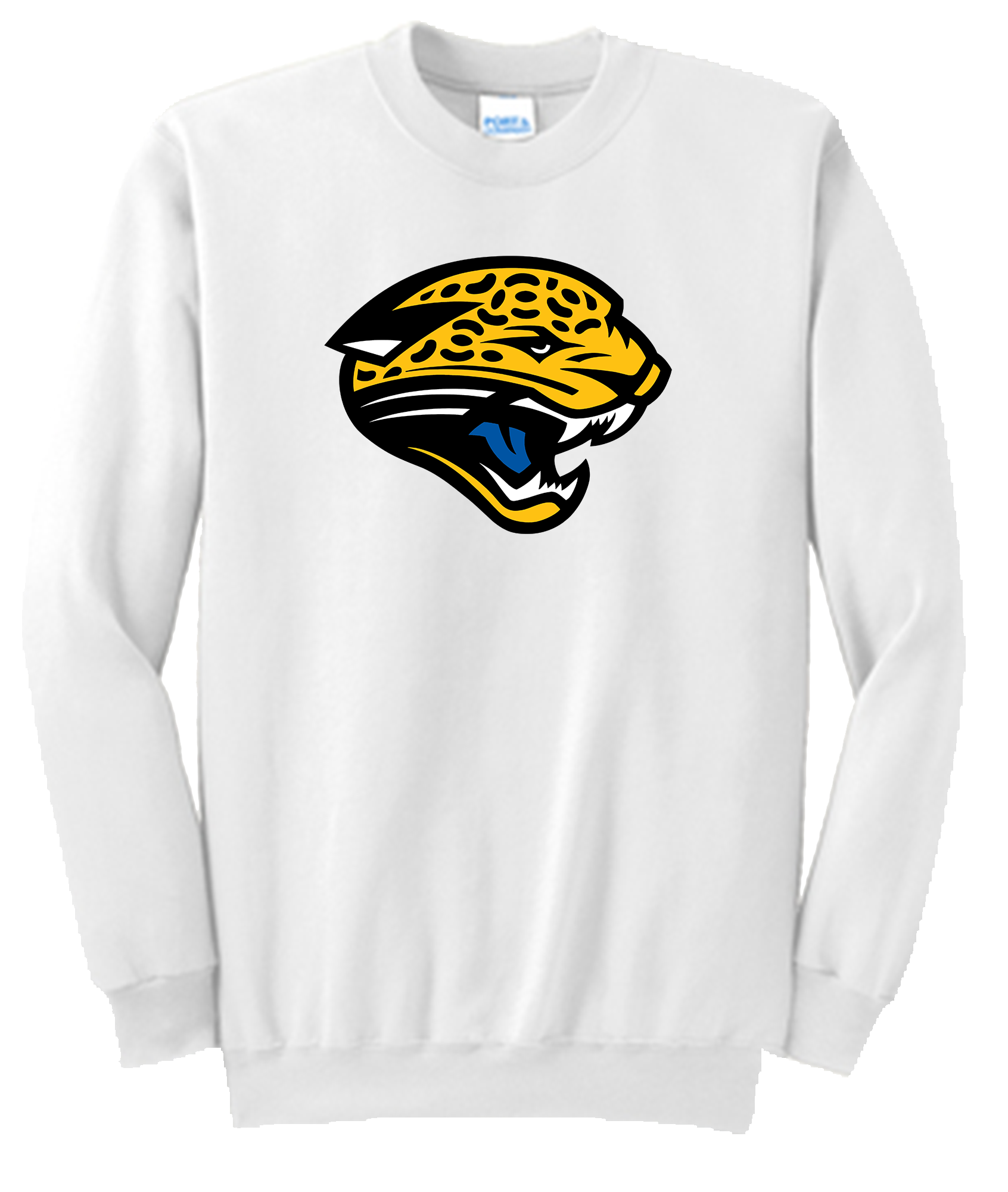 Jaguars St. Louis Apparel STL Sports Hockey Team Shop Blues  Novelty Missouri Seckman Discount Sale Best Price athlete athletic fanatics rally house sporty ice rink  goal white gold