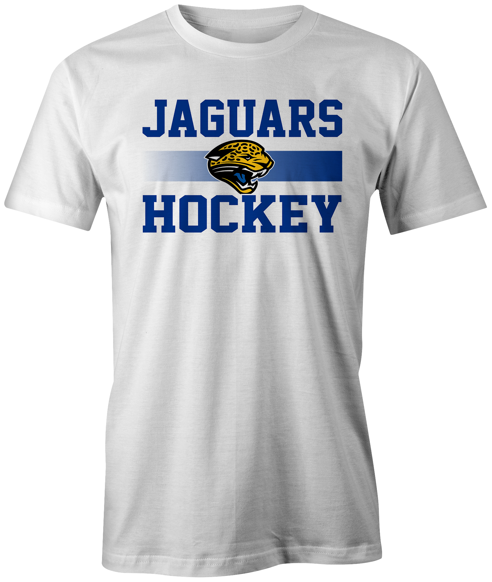 Jaguars St. Louis Apparel STL Sports Hockey Team Shop Blues  Novelty Missouri Seckman Discount Sale Best Price athlete athletic fanatics rally house sporty ice rink  goal white blue