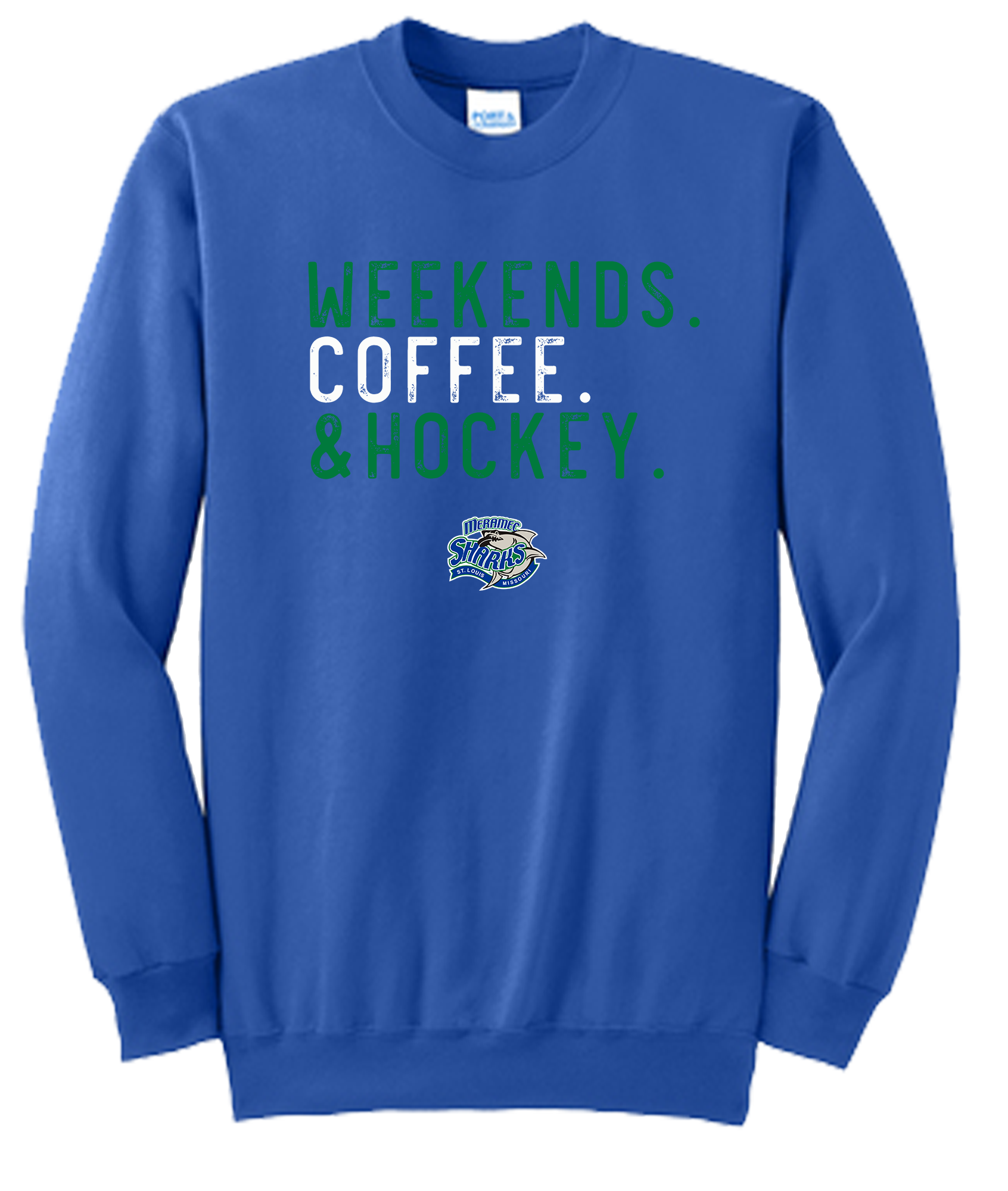 Sharks St. Louis Apparel STL Sports Hockey Team Shop Blues  Novelty Missouri Meramec Discount Sale Best Price athlete athletic fanatics rally house sporty ice rink  goal blue green black white