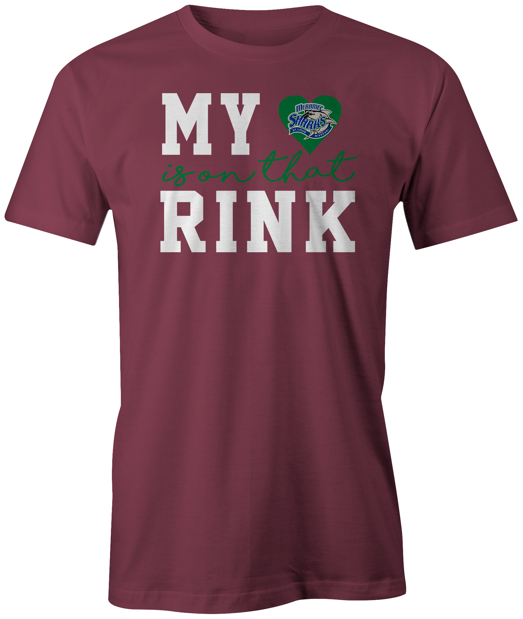 Sharks St. Louis Apparel STL Sports Hockey Team Shop Blues  Novelty Missouri Discount Sale Best Price athlete athletic fanatics rally house sporty ice rink slapshot goal white maroon green heart