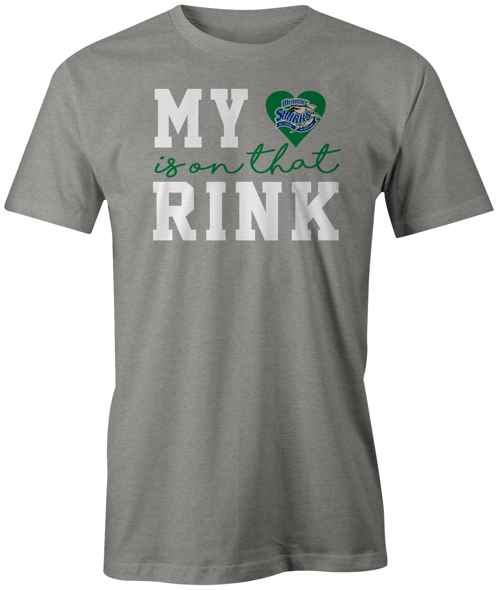 Sharks St. Louis Apparel STL Sports Hockey Team Shop Blues  Novelty Missouri Discount Sale Best Price athlete athletic fanatics rally house sporty ice rink slapshot goal grey gray white green blue heart