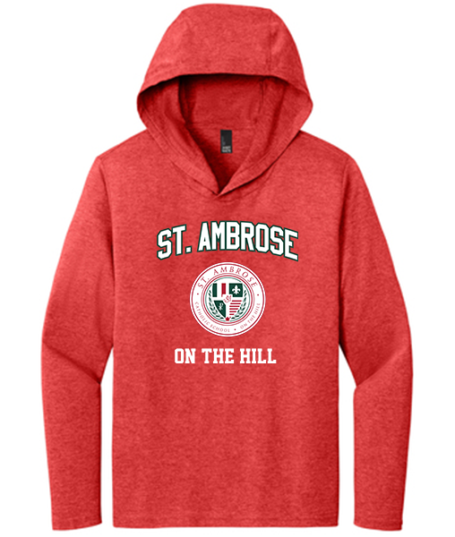 St. Ambrose Varsity District Long Sleeve Hooded Tee